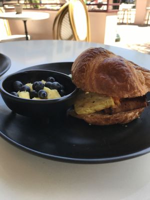 Off the brunch menu! Flake & bake. Amazing sauce !!!   at Rebel Cheese in Austin