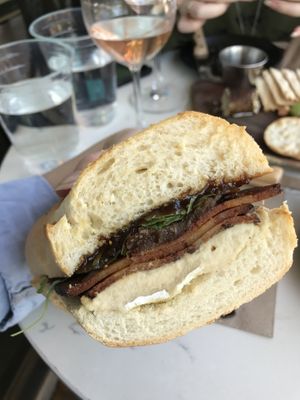 Thick layer of Brie!!!  at Rebel Cheese in Austin