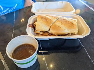 French Dip. at Rebel Cheese in Austin