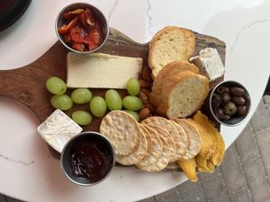 Cheese board   at Rebel Cheese in Austin