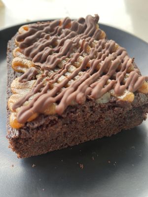 Peanut butter brownie  at Rebel Cheese in Austin