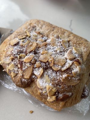 Almond pastry - YUM  at Rebel Cheese in Austin