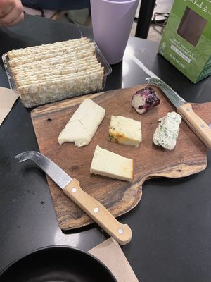 Cheese tray  at Rebel Cheese in Austin