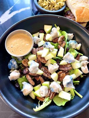 Happy blue salad  at Rebel Cheese in Austin