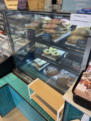 Pastry window   at Rebel Cheese in Austin