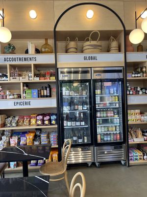 Snacks and drinks   at Rebel Cheese in Austin