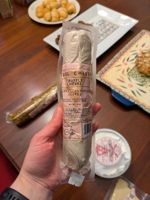 Truffle chevre at Rebel Cheese in Austin