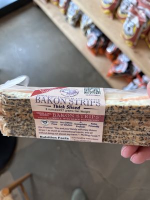 The best bacon ever! You can buy it online too  at Rebel Cheese in Austin