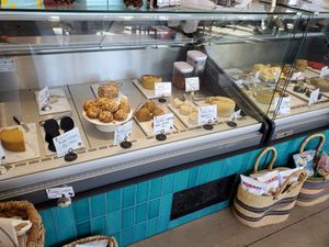 Cheese selection at Rebel Cheese in Austin
