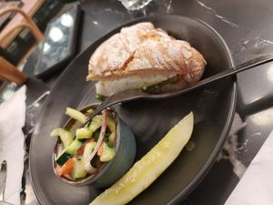 Caprese sandwich at Rebel Cheese in Austin