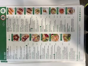 Menu  at Fala Bar in Santa Barbara