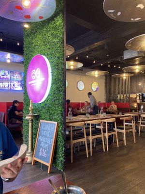 Interior of restaurant   at Arranged Marriage in New Plymouth