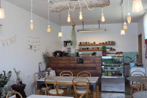 Cafe interior 2 at Gwanpo 60 in Geoje