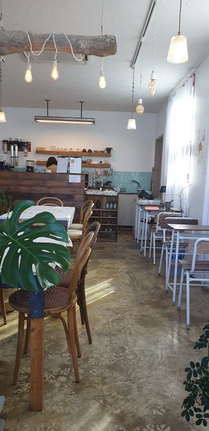 The cafe at Gwanpo 60 in Geoje