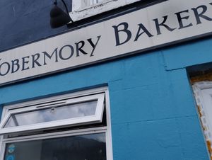 Unfortunately closed at Tobermory Bakery & Tea Room in Isle Of Mull