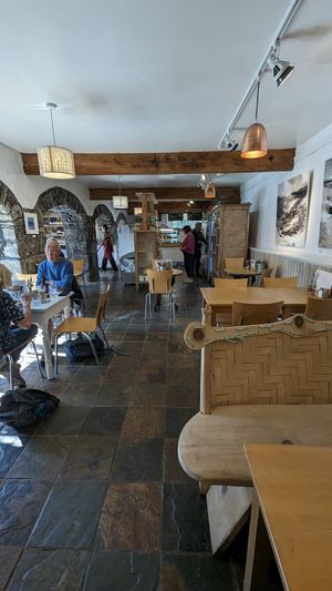 Art gallery and cafe at Calgary Art Cafe in Isle Of Mull