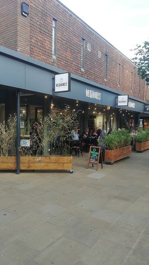 Shopfront at Vegivores in Reading