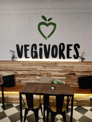 Interior at Vegivores in Reading