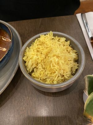 Rice (comes with Tikka Skewers) #Veganuary at Vegivores in Reading