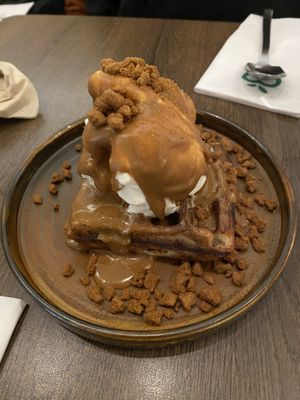 Biscoffle #Veganuary at Vegivores in Reading