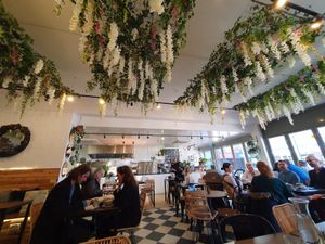 Nice ceiling at Vegivores in Reading