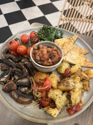 Vegivores breakfast   at Vegivores in Reading