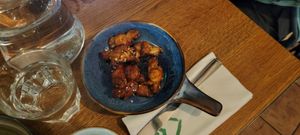 Tofu knots at Vegivores in Reading