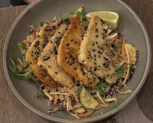 24 May 2025 Tahini Crunch Salad Large at Vegivores in Reading