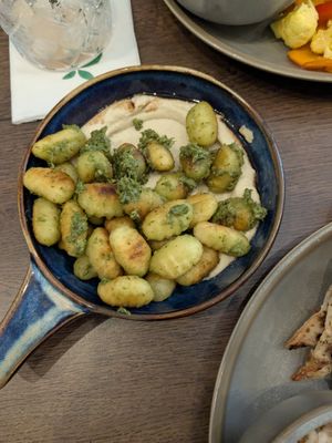 crispy gnocchi at Vegivores in Reading
