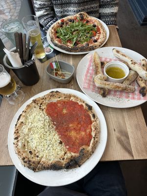   at Stefani's Pizzeria in Blackpool