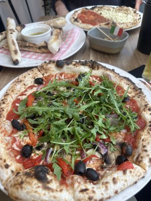   at Stefani's Pizzeria in Blackpool