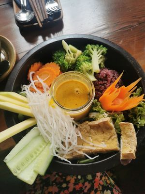 Lucky bowl at Buddha Bowl in Luebeck