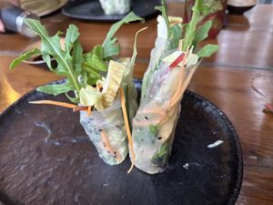 Summer rolls  at Buddha Bowl in Luebeck