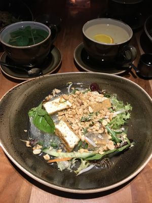 Sommersalat mit Tofu at Buddha Bowl in Luebeck