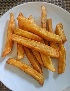 Sweet potato fries at Corner Tree Cafe in Makati