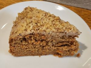 Vegan Carrot Cake at Corner Tree Cafe in Makati