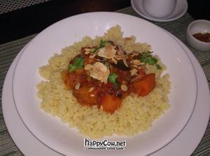 Moroccan stew over Couscous at Corner Tree Cafe in Makati