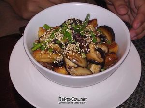 Teriyaki dish at Corner Tree Cafe in Makati