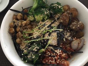 Buddha bowl  at Corner Tree Cafe in Makati