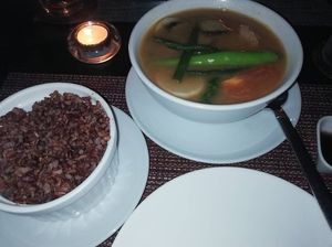 Sinigang (tamarind base sour soup) 💕 at Corner Tree Cafe in Makati