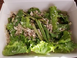 Tiny portion size for 330PHP at Corner Tree Cafe in Makati