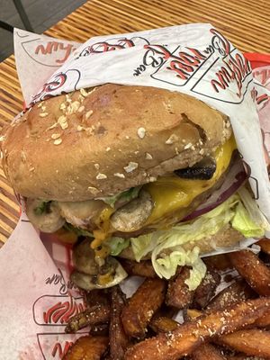 Vegan!!!   at Funburger in Simi Valley