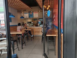 Inside at Marakai Poke in Tijuana