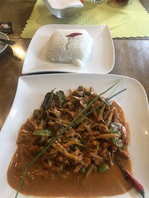 Red Curry  at Verde in Basel