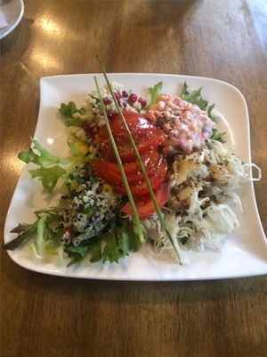 Salad at Verde in Basel