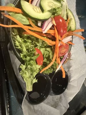 Side salad   at Two Roads Tavern in Kill Devil Hills