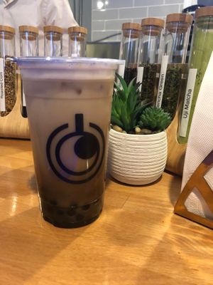 Assam black with tapioca and soy milk. at Lait Night in Toronto