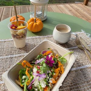 Brunch take away at nusa in Digne-les-bains