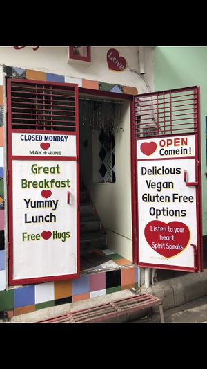 Aum Cafe - Varanasi, India  at Aum Cafe in Varanasi