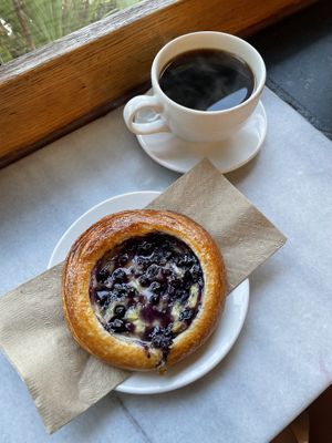 Blueberry Danish  at La Fabrique Arhoma in Montreal